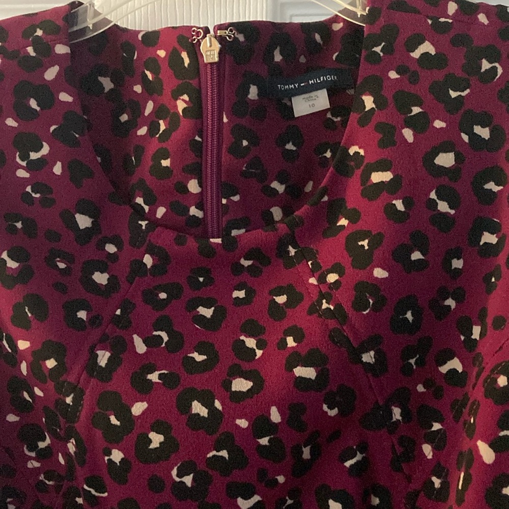 Tommy Hilfiger Leopard Print Dress